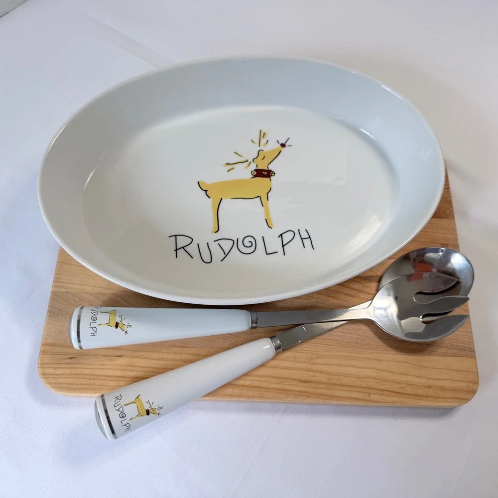 Pottery Barn festive rudolph